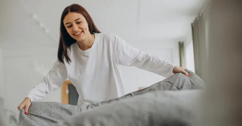 wash comforter in washing machine