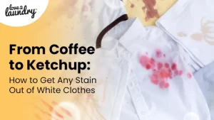 how to get stain out of white clothes