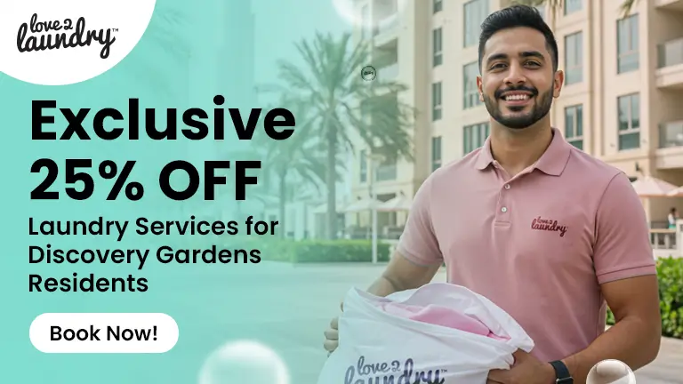 laundry discount for discovery gardens