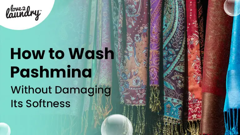 how to wash pashmina