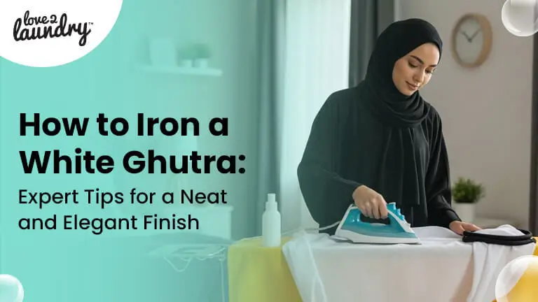 iron a white ghutra
