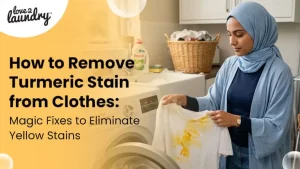 remove turmeric stain from clothes​