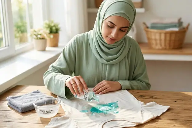 how to remove fresh mouthwash stains at home