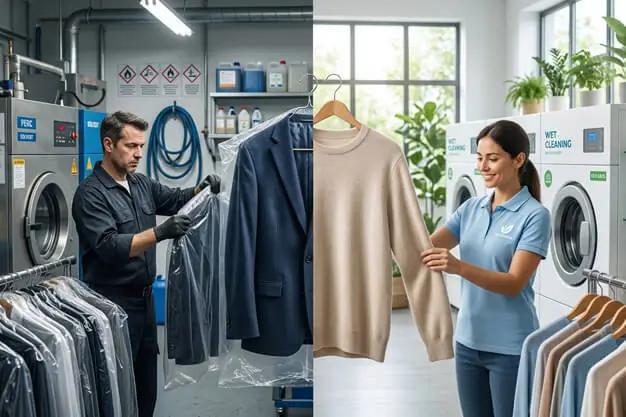 difference between traditional and eco-friendly dry cleaning