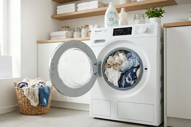 overloading the washing machine